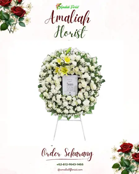 Krans Bunga Duka Karangasem